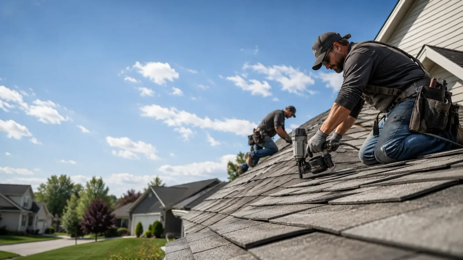 Storm Damage Roof Repair in Virden, IL near me